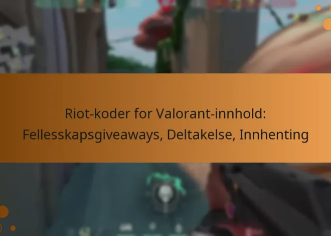 Riot-koder for Valorant-innhold: Fellesskapsgiveaways, Deltakelse, Innhenting