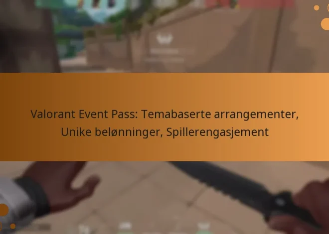 Valorant Event Pass: Temabaserte arrangementer, Unike belønninger, Spillerengasjement