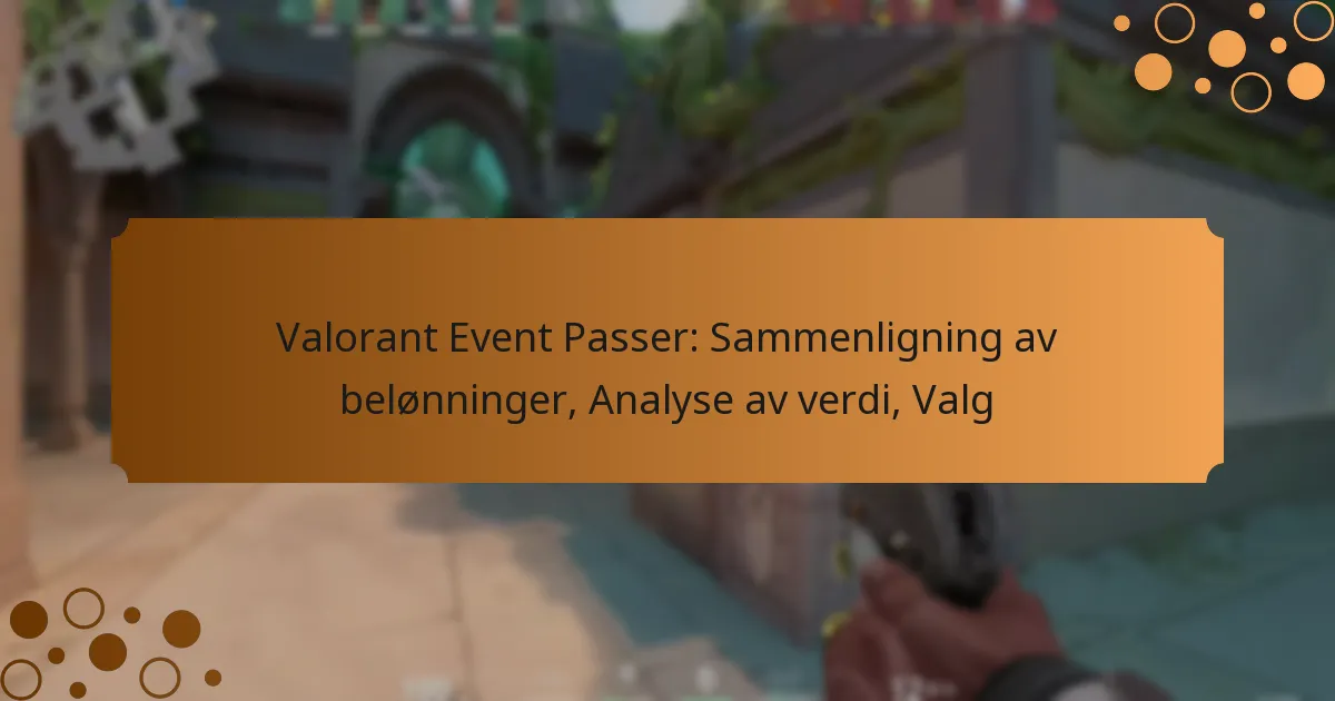 Valorant Event Passer: Sammenligning av belønninger, Analyse av verdi, Valg