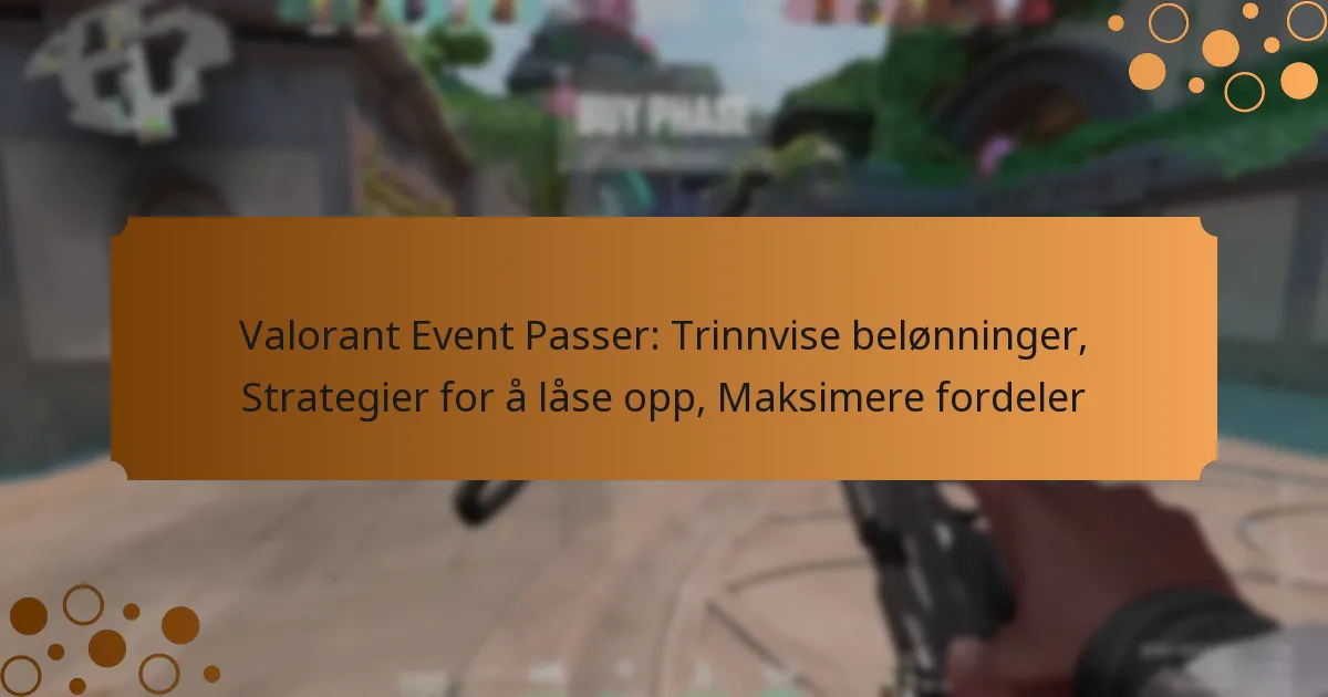 Valorant Event Passer: Trinnvise belønninger, Strategier for å låse opp, Maksimere fordeler