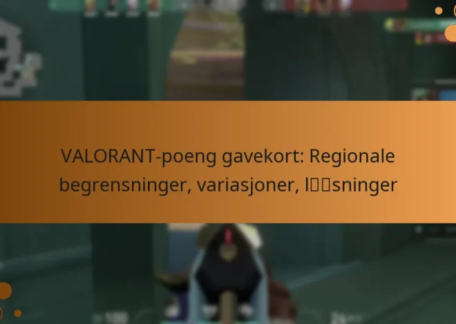 VALORANT-poeng gavekort: Regionale begrensninger, variasjoner, løsninger
