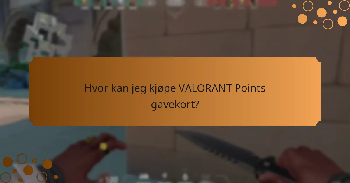 Hva er de typiske prisklassene for VALORANT Points gavekort?